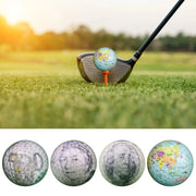 Golf Practice Ball - Multi-Purpose Globe Pattern