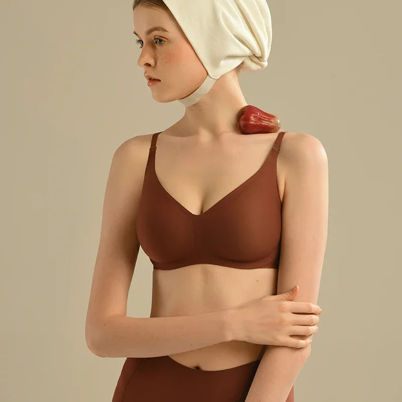 SUJIIN Ultra Thin Women's Underwire Push-Up Bra