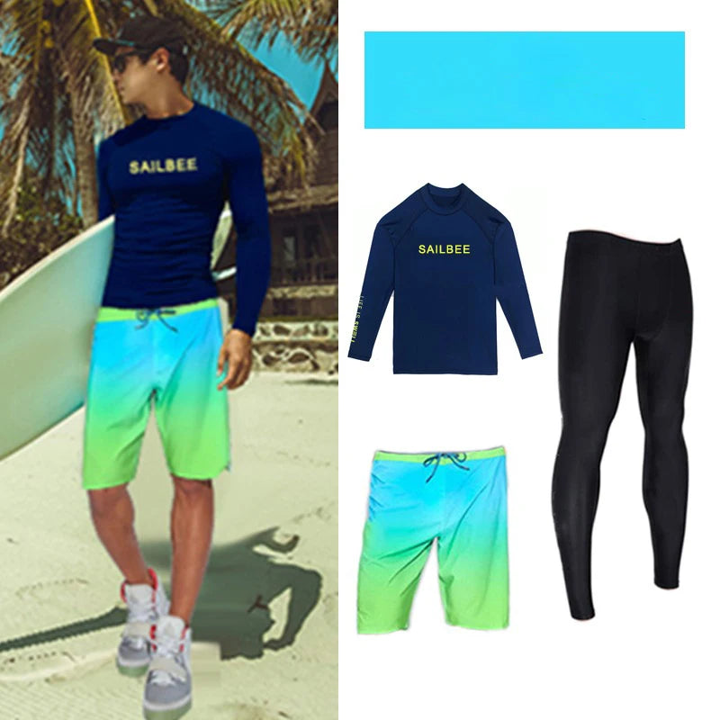 Áo Bơi Nam SAILBEE Chống UV - Lướt Sóng và Bơi Lội