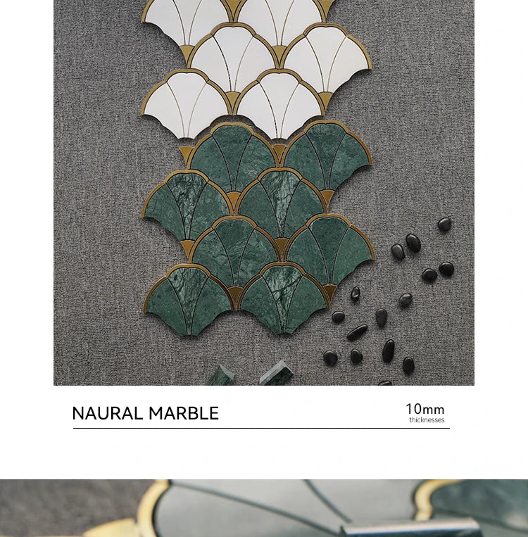 High-end 10mm Natural Stone Tiles for Wall and Floor Decoration