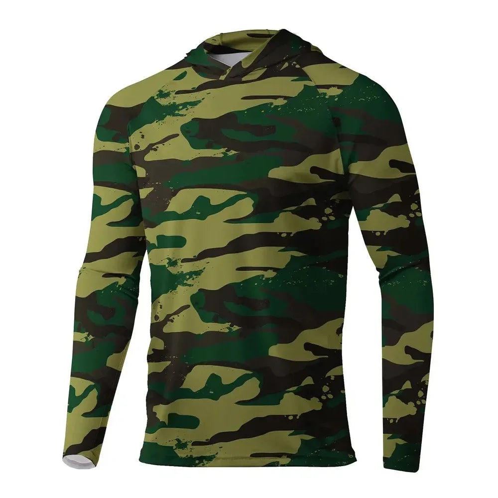 2025 Men's Sun Protection Shirt UPF 50+ Cool 4XL