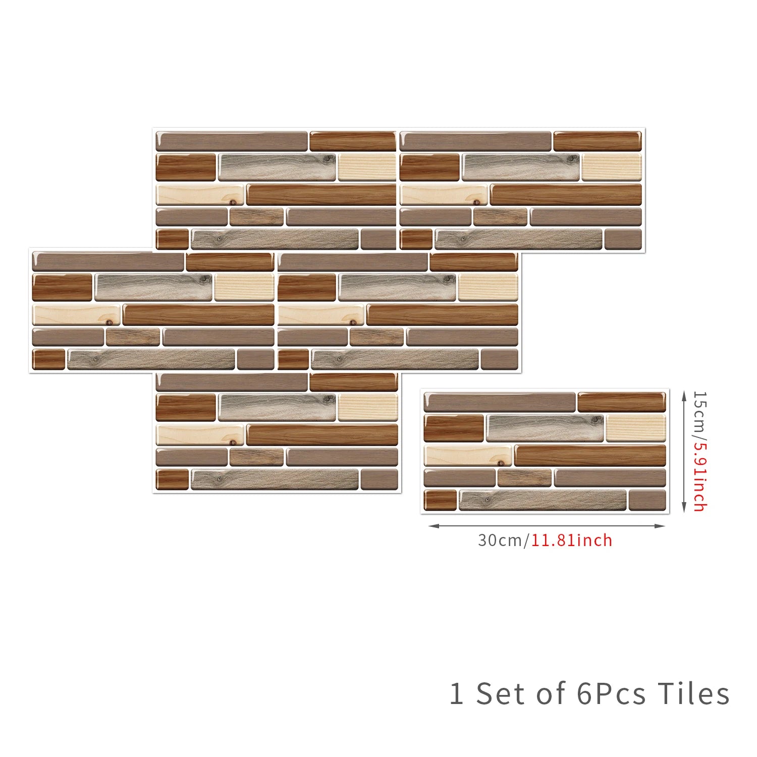 Waterproof Self Adhesive Removable 3D DIY Modern Grayish White Marble Tile Wall Sticker Bathroom Kitchen Cupboard Home Decor