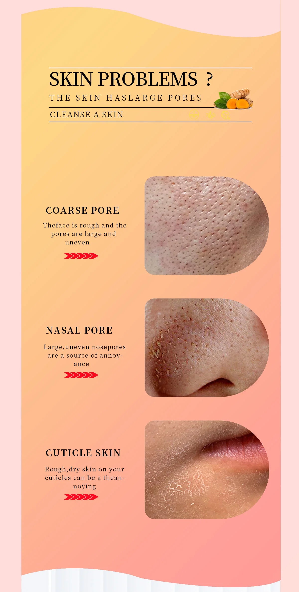 Turmeric Cleansing Mousse, Deep Cleansing, Turmeric Essence Brightens the Skin, Refreshing and Oil-Controlling Cleanser