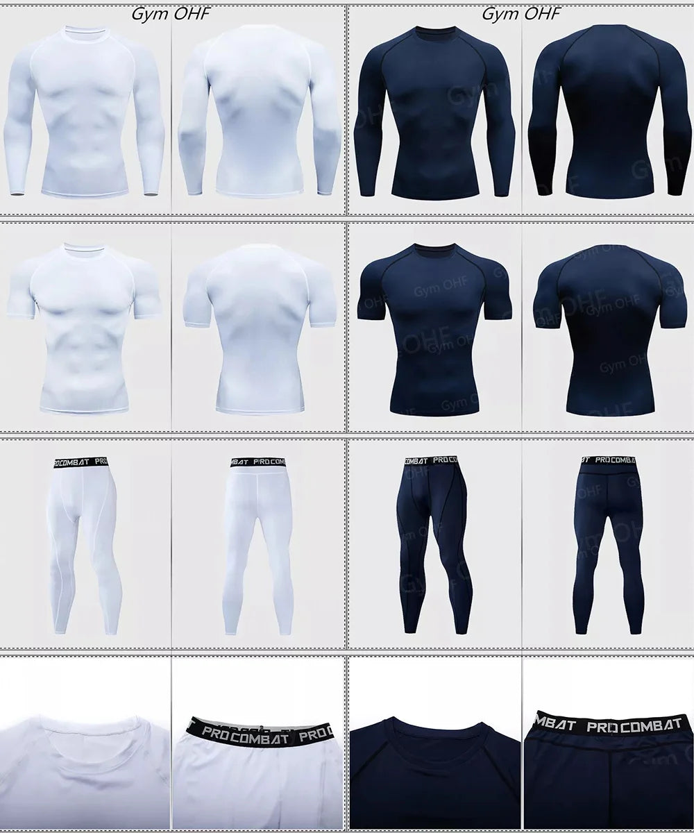 Áo Thun Thể Thao Nam Dài Tay Co Giãn Nhanh Khô