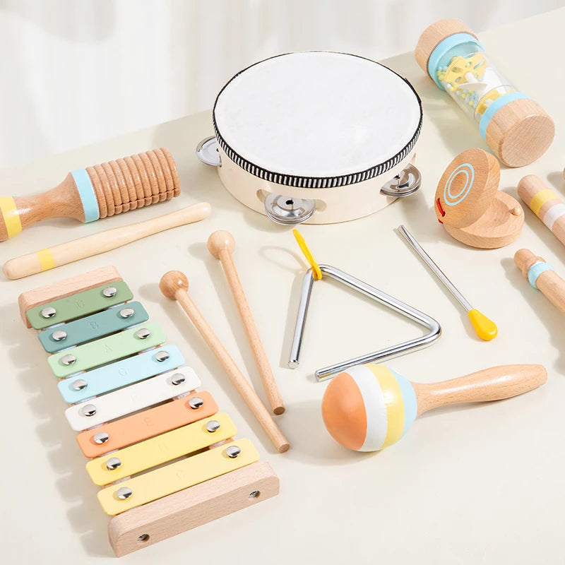 Creative Wooden Musical Toys - Birthday Gifts