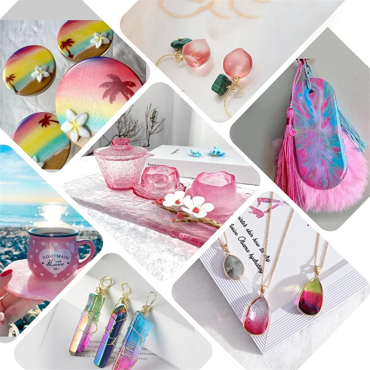 Upgraded UV Resin 500g - Transparent, Fast Hardening for Jewelry