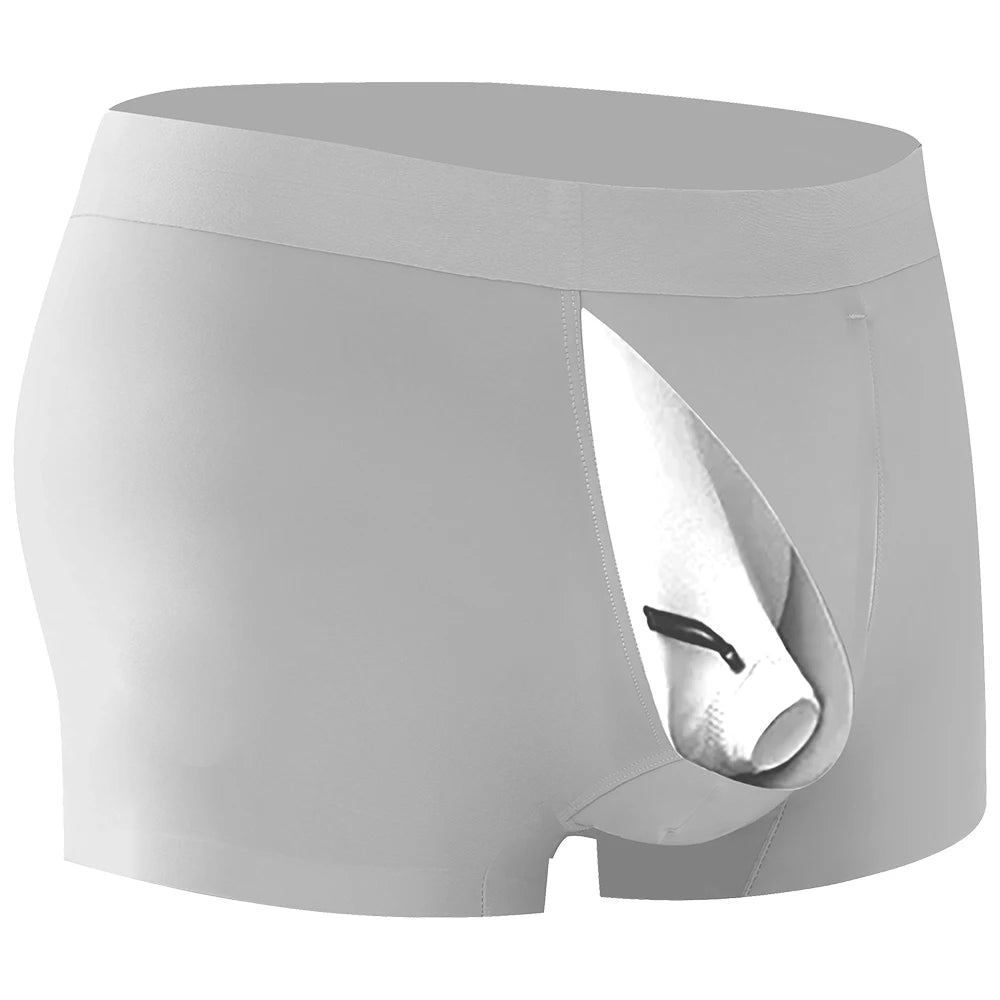 Quần Lót Nam Lụa Lạnh Thoáng Mát Dịu Da Nhạy Cảm