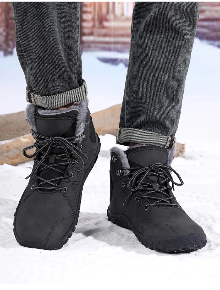 Zero Drop Warm Waterproof Unisex Winter Shoes