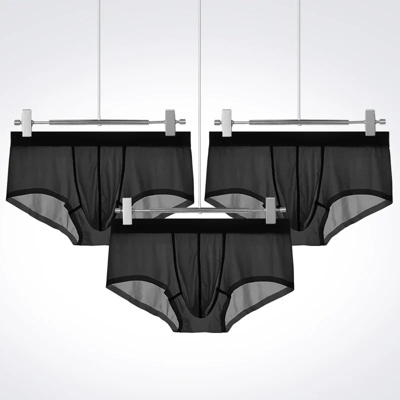 3-piece super thin, cool, breathable men's underwear