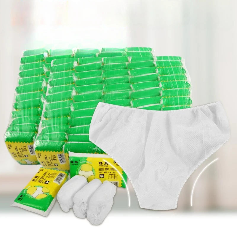 Convenient 24 Pieces Disposable Travel Underwear