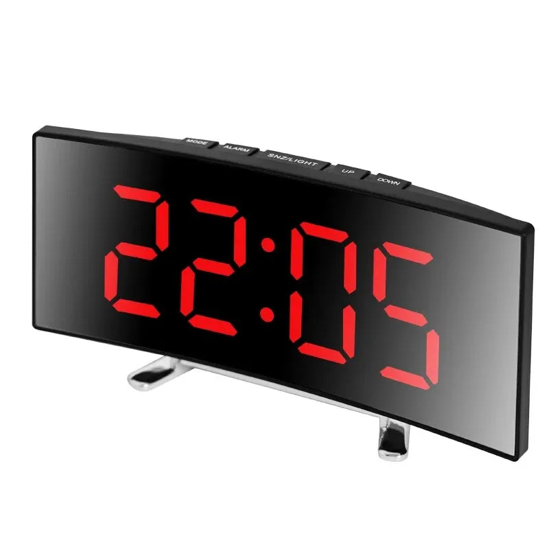 Multi-function Dual Mirror LED Digital Clock for Bedroom