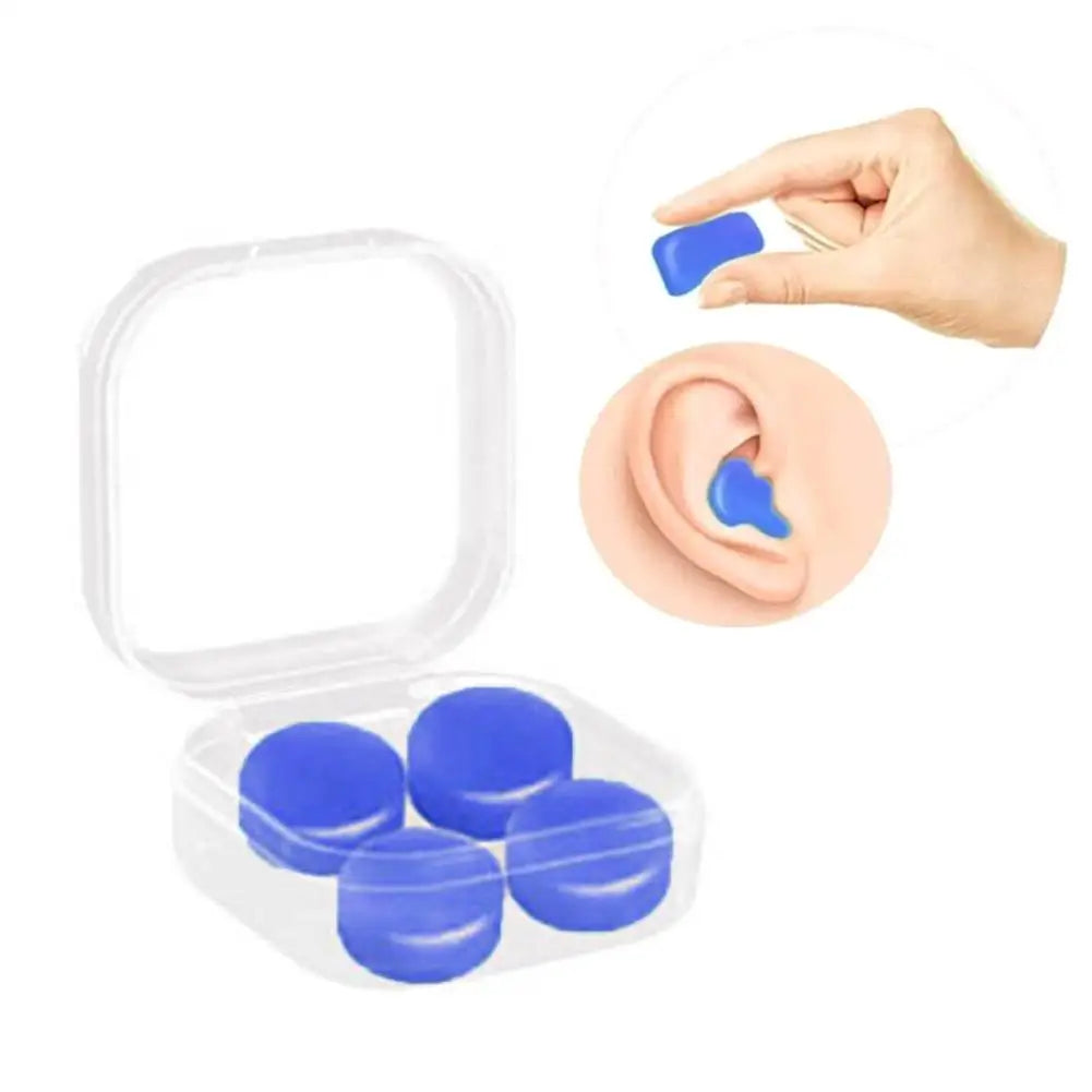 Bịt Tai Silicon Chống Ồn Đa Năng, Tái Sử Dụng - Daisan Mart