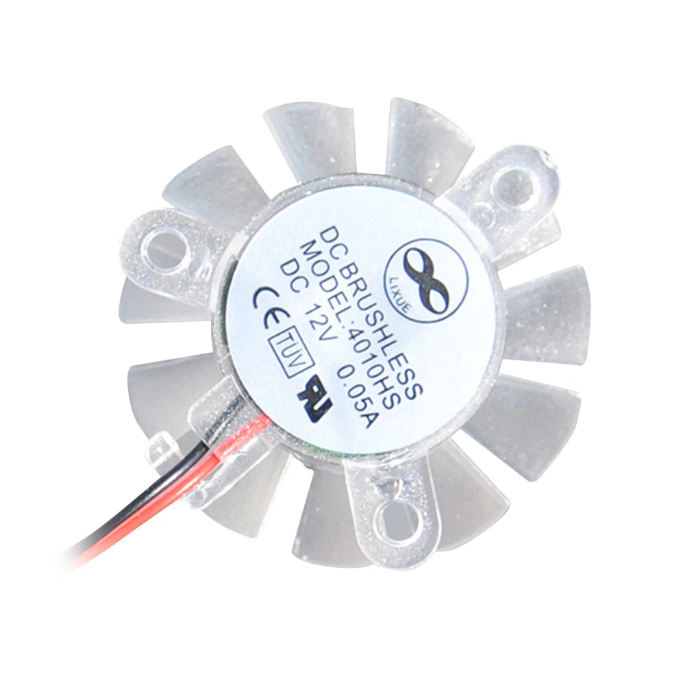 DC 12V 3D Printer Cooling Fan 4010 Mini Fan 40mm Diameter VGA Fan for Computer Printer DVR Small Appliances Series Repair Parts