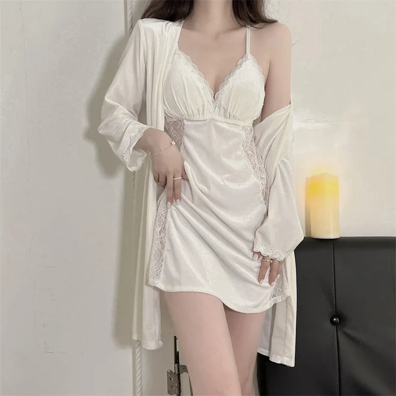 Áo Choàng Ren Gấm Sexy Lụa Ấm Mùa Thu Đông Nữ - Daisan Mart