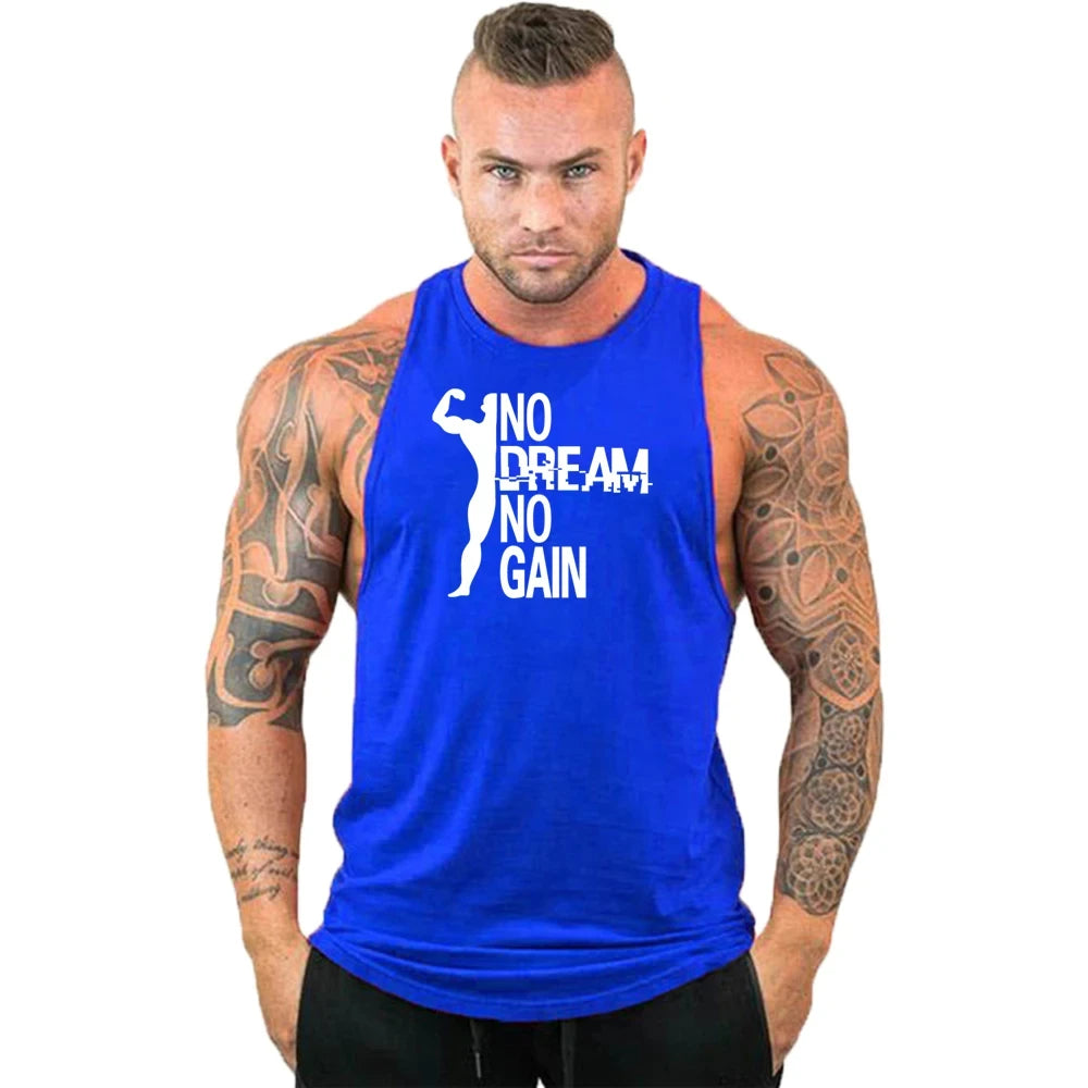 Men's Gym Shirt - Muscle Bodybuilding Tanktop