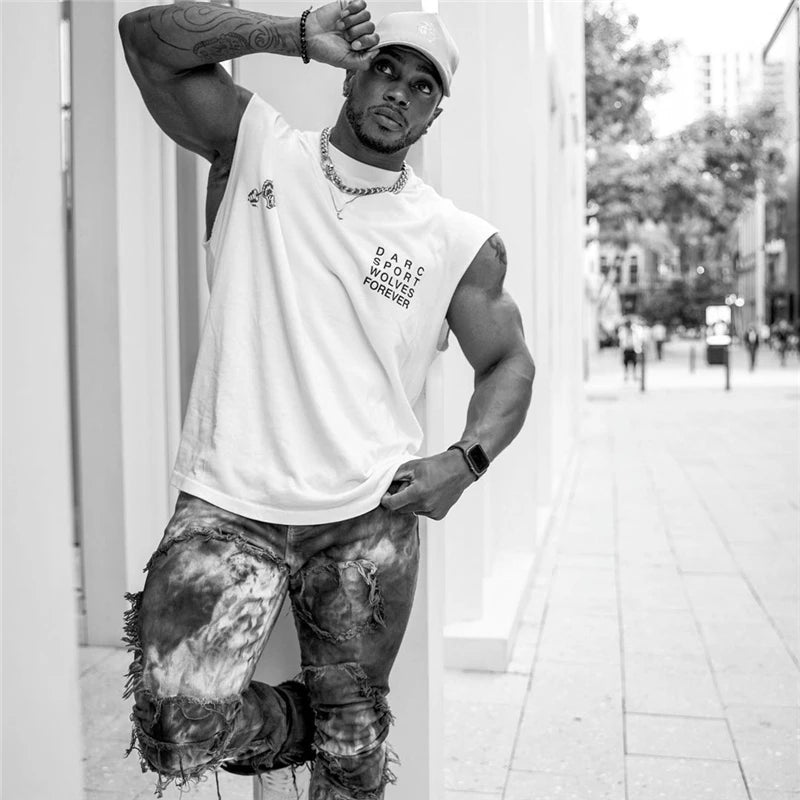 Áo Ba Lỗ Thể Thao Nam Tập Gym Cotton Mùa Hè Mới - Daisan Mart