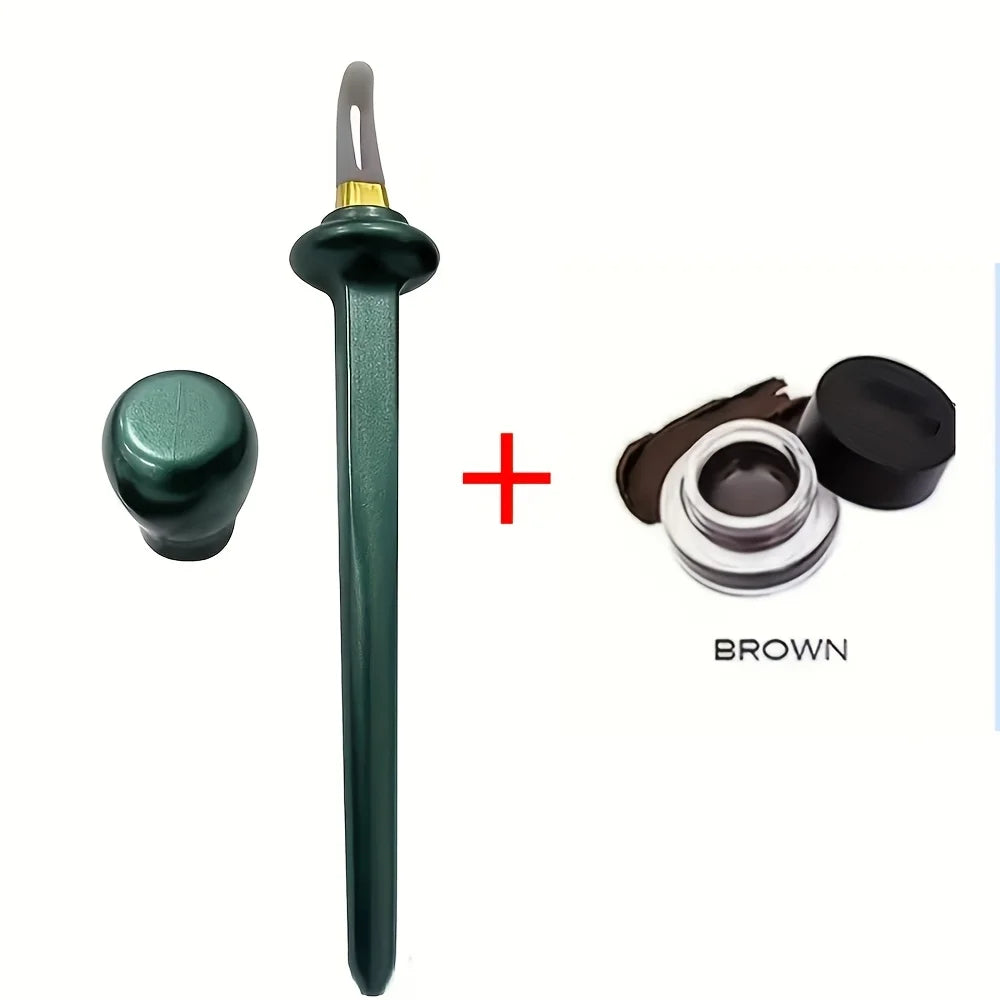 Convenient Waterproof, Smudge-Free Silicone Eyeliner Brush