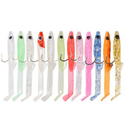 Mồi Giả Silicone Câu Cá Biển Afishlure 8 Món 65mm