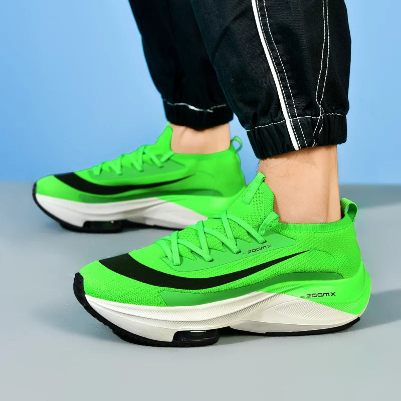 Giày Thể Thao Đệm Khí Unisex Thoáng Khí Thời Trang