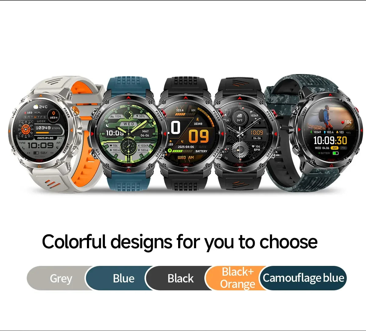 Đồng Hồ Thông Minh 2025 Nam/Nữ Màn Hình AMOLED HD 1.46