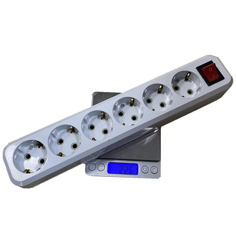 Ổ Điện Đa Năng Châu Âu 1.5m 3-5 Lỗ 250V 10A/16A - Daisan Mart