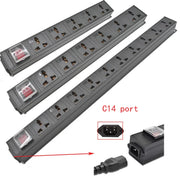 Ổ điện tủ mạng 2-9 cổng đa năng IEC-C14 PDU - Daisan Mart