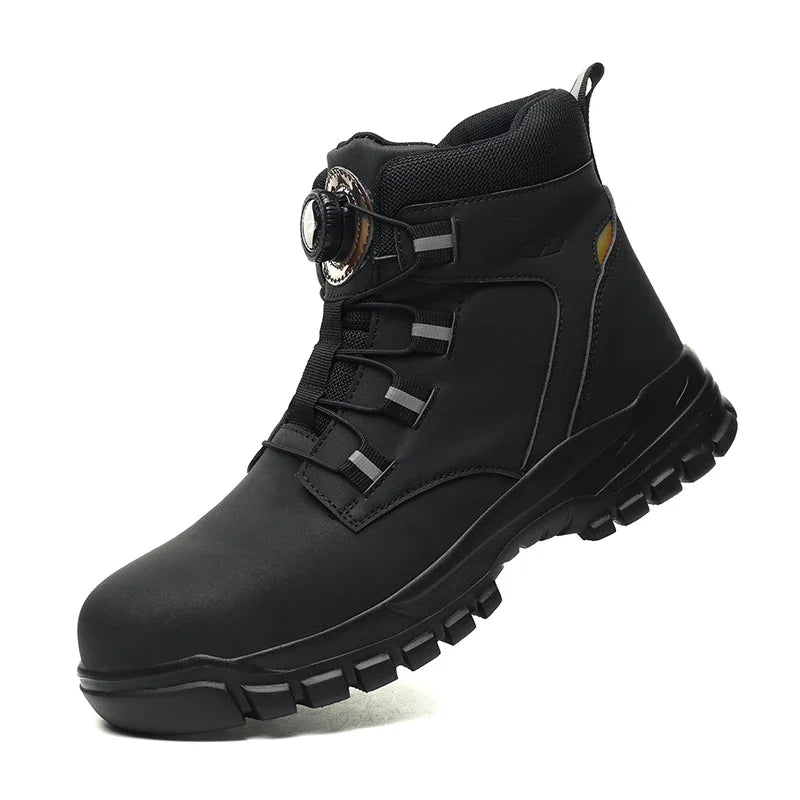 Industrial Safety Waterproof Leather Safety Shoes 2024