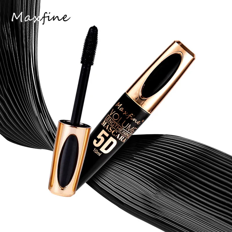 5D Silk Mascara Super Black Long, Waterproof, No Clumping