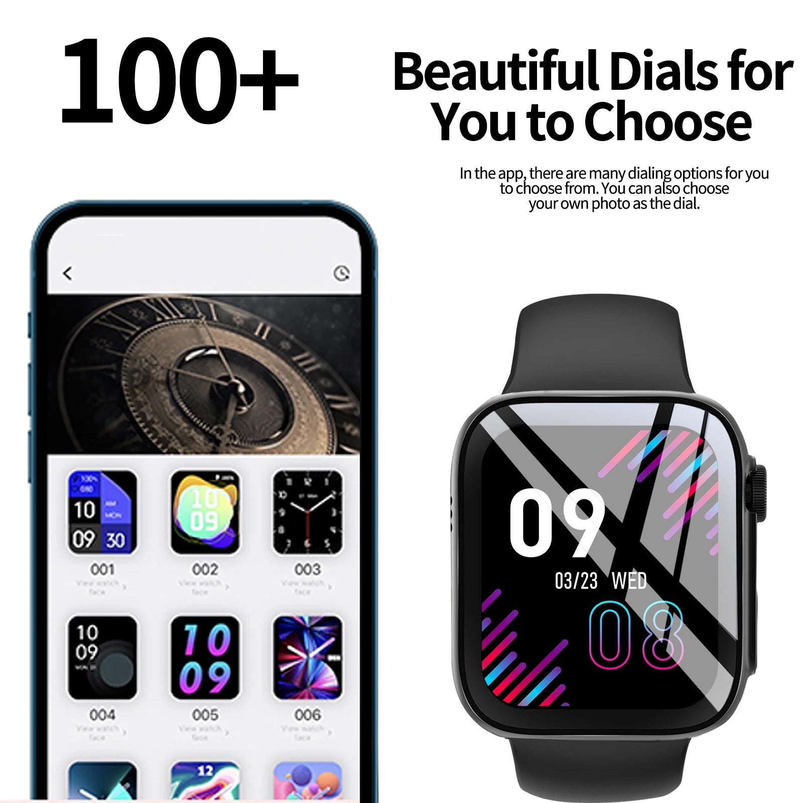 Đồng hồ thông minh Xemfit - Màn hình HD 1.68 inch