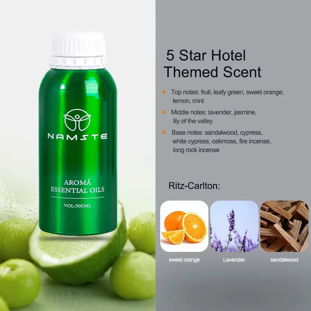 NAMTSE Support Dropshipping 500ML Hotel Collection Essential Oil Scent Luxury Hotel Inspired Perfumes Aroma Essential Oil - Daisan Mart