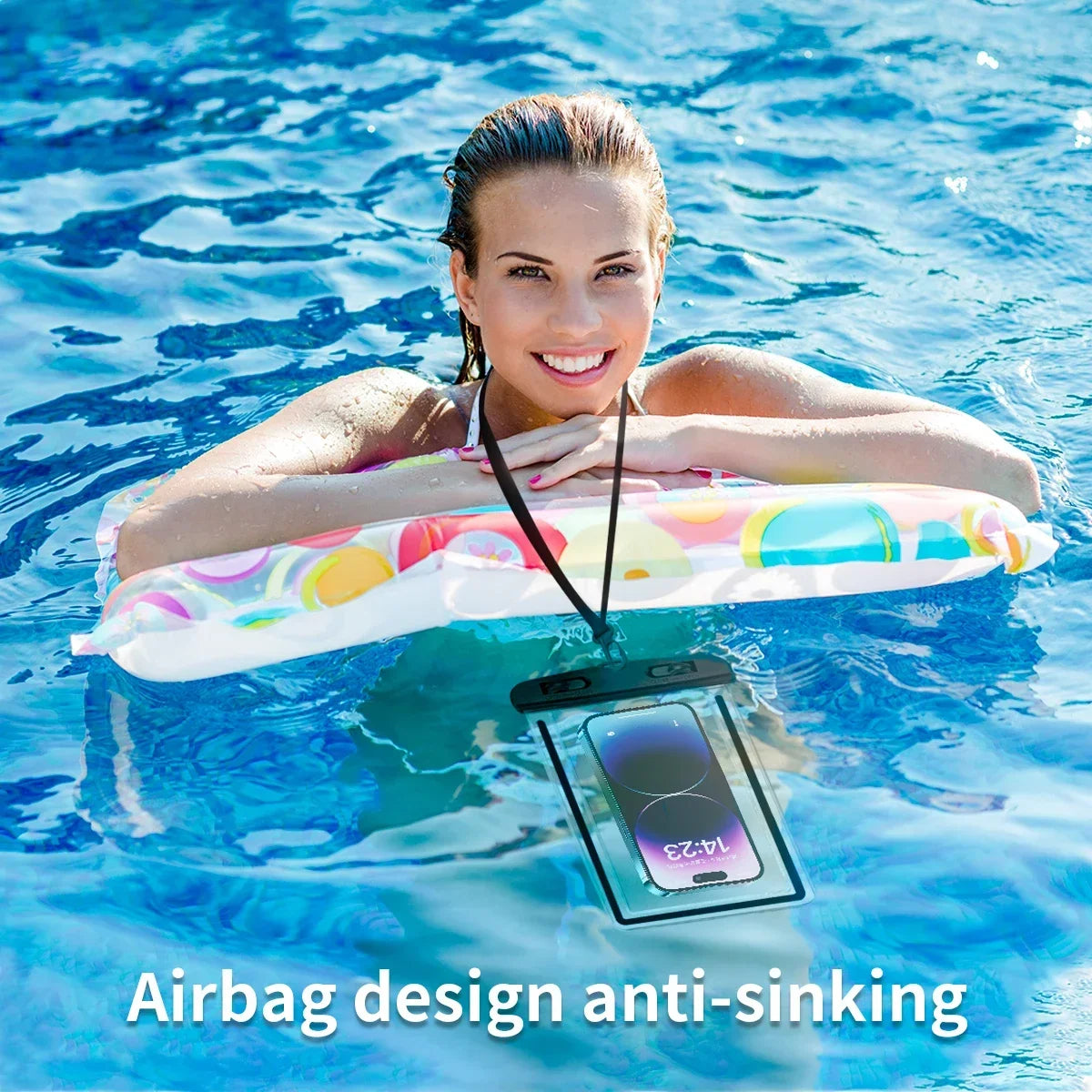 Túi Chống Nước Điện Thoại Bơi Lội Đa Năng PVC