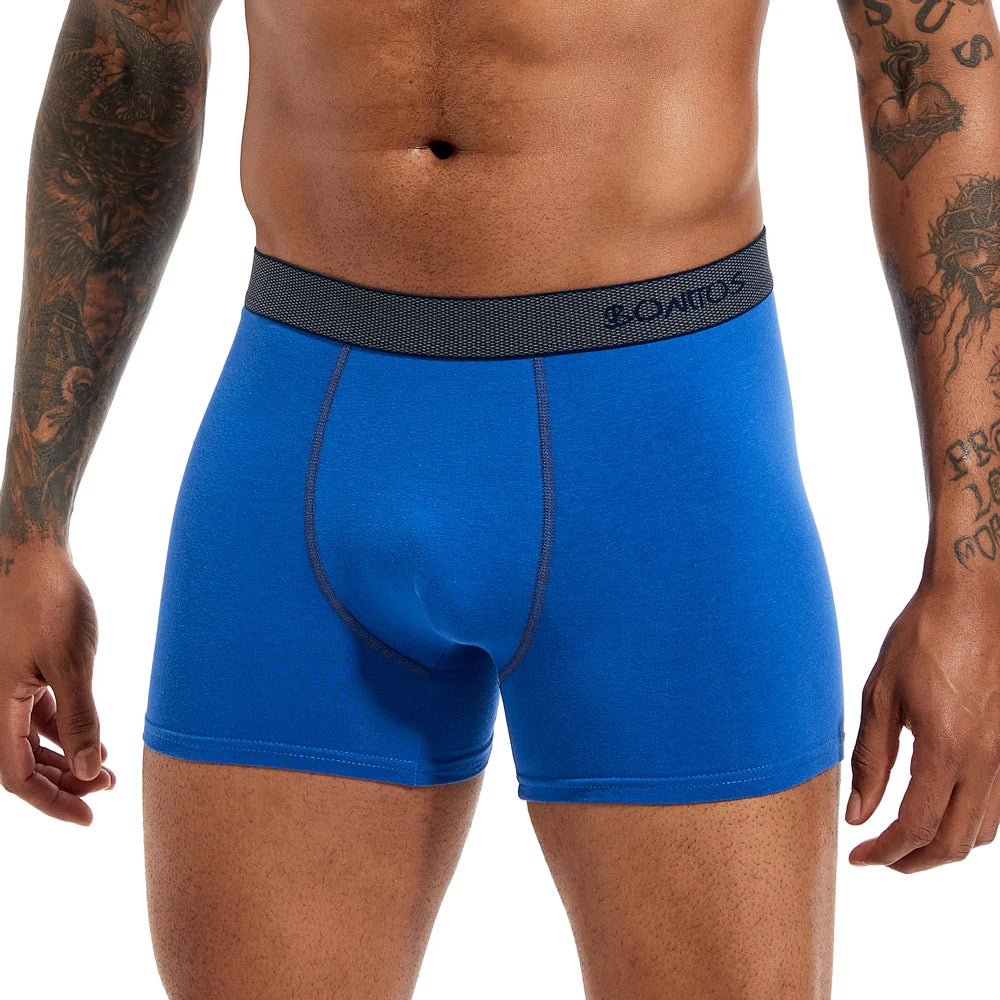 Men's Breathable Cotton Underwear - Boxer Brand