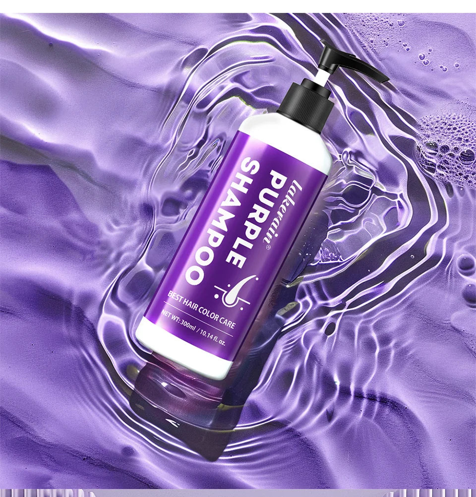 Purple Lock: Nourishing Blonde Hair, Flexible Gold and Silver Removal