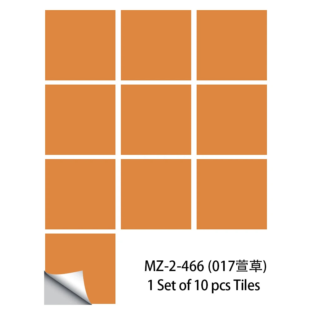 10 pieces of waterproof turquoise wall tiles