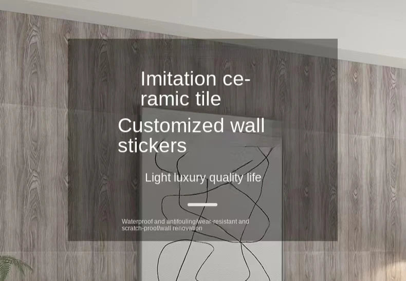 bathroom living room bedroom waterproof marbre self adhesive Imitation tegel wall stickers kitchen cabinets oil proof sticker
