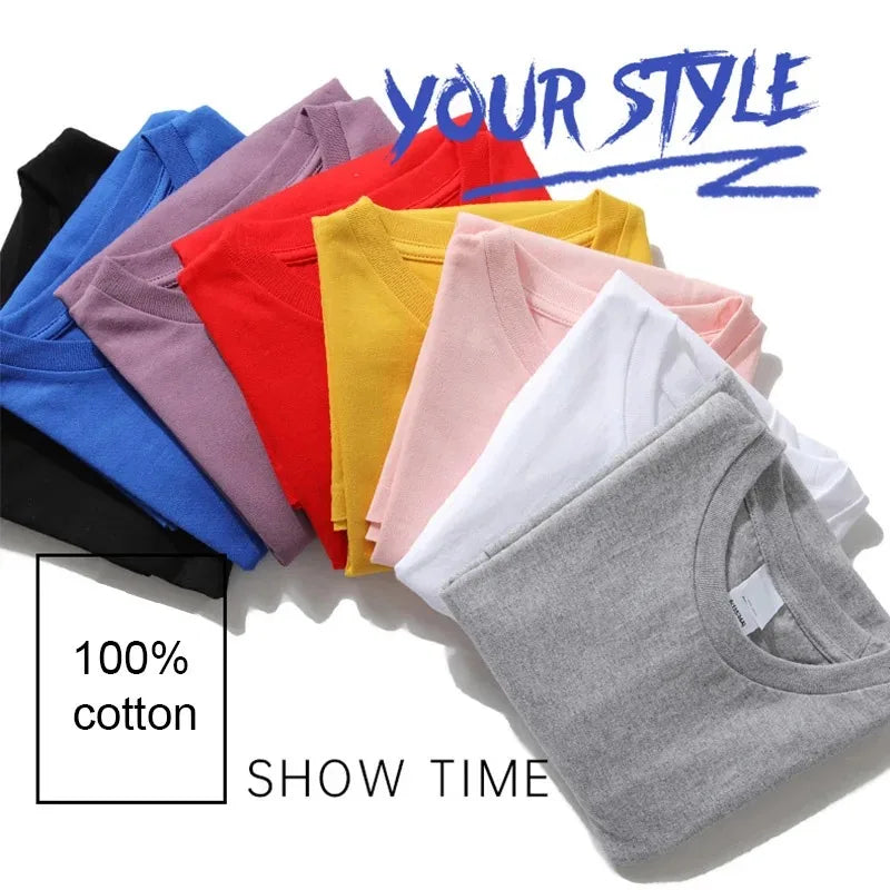 Áo Thun Thể Thao Unisex Cotton 100% Form Rộng In Hình - Daisan Mart
