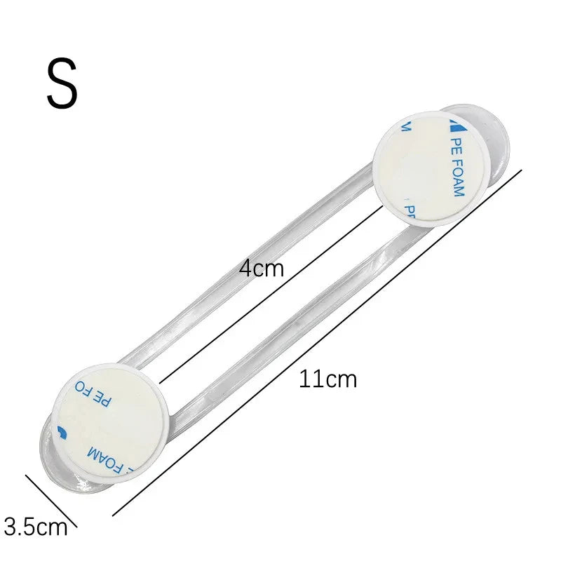Baby Safety Lock Drawer Home Child Protection Cabinet Door Refrigerator Lock Buckle Anti-pinch Kids Safety Locker - Daisan Mart