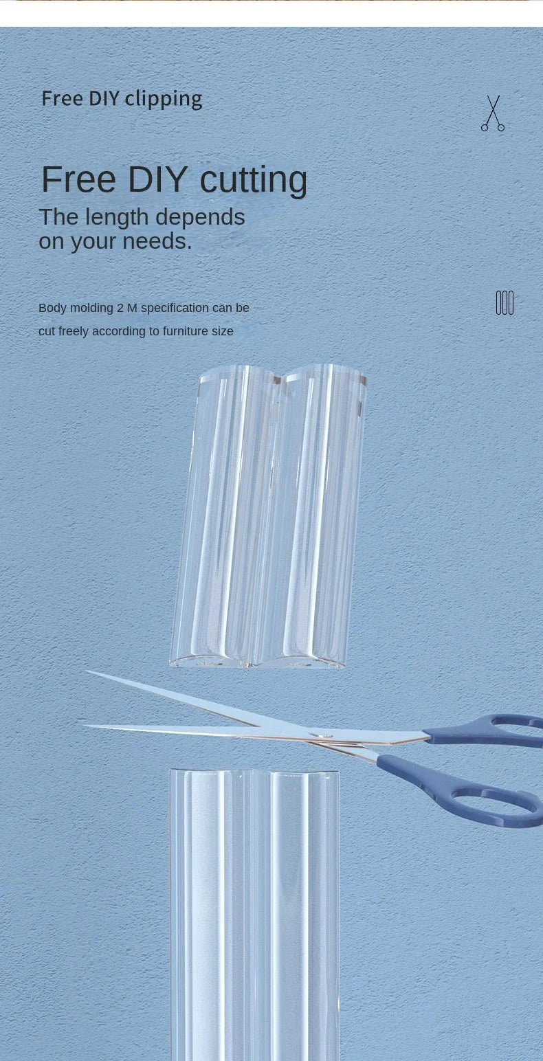 Children's Anti-collision Protection Strip Table Edge Anti-collision Angle Protection Transparent Self-adhesive Anti-collision