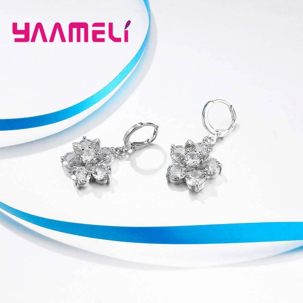 Gorgeous 925 Silver Jewelry Set for Wedding Anniversary