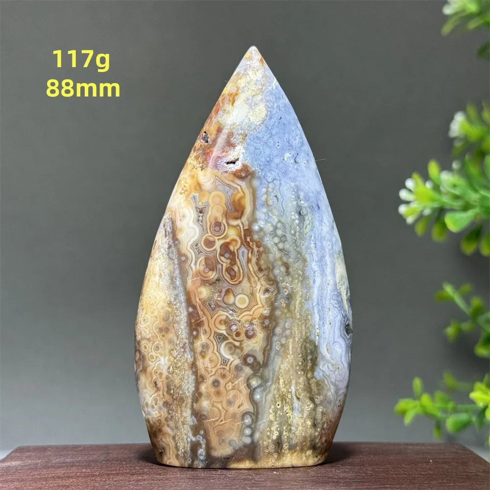Sea Crystal Decorative Lucky Feng Shui Stone