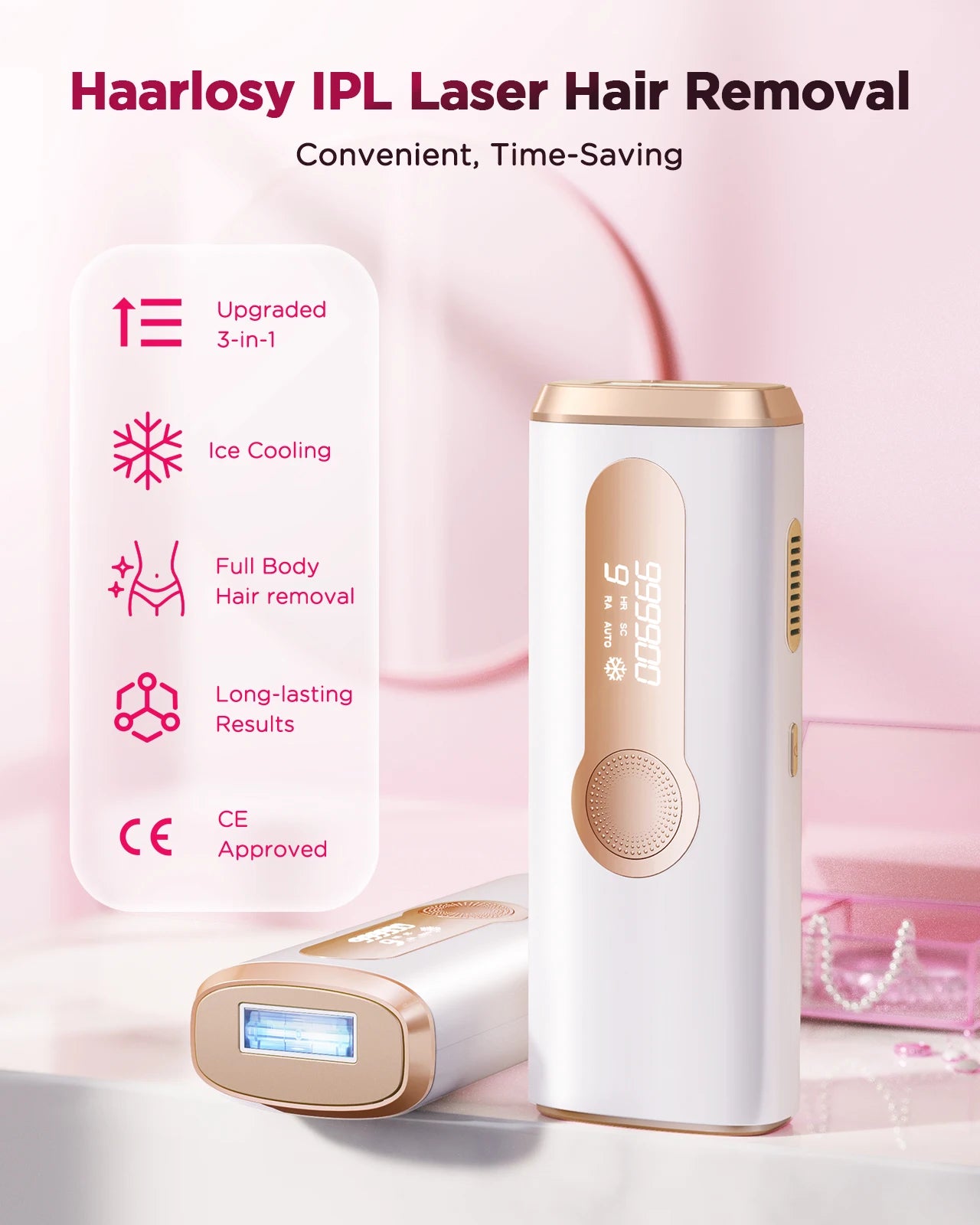 Máy Triệt Lông IPL Vĩnh Viễn - Dành Cho Nam Nữ - Daisan Mart
