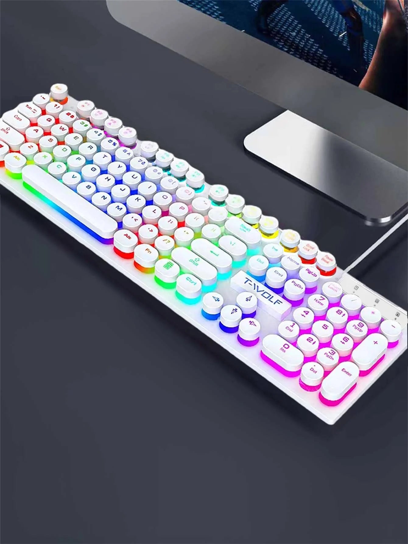 LED Gaming Mechanical Keyboard - Shining Darkness