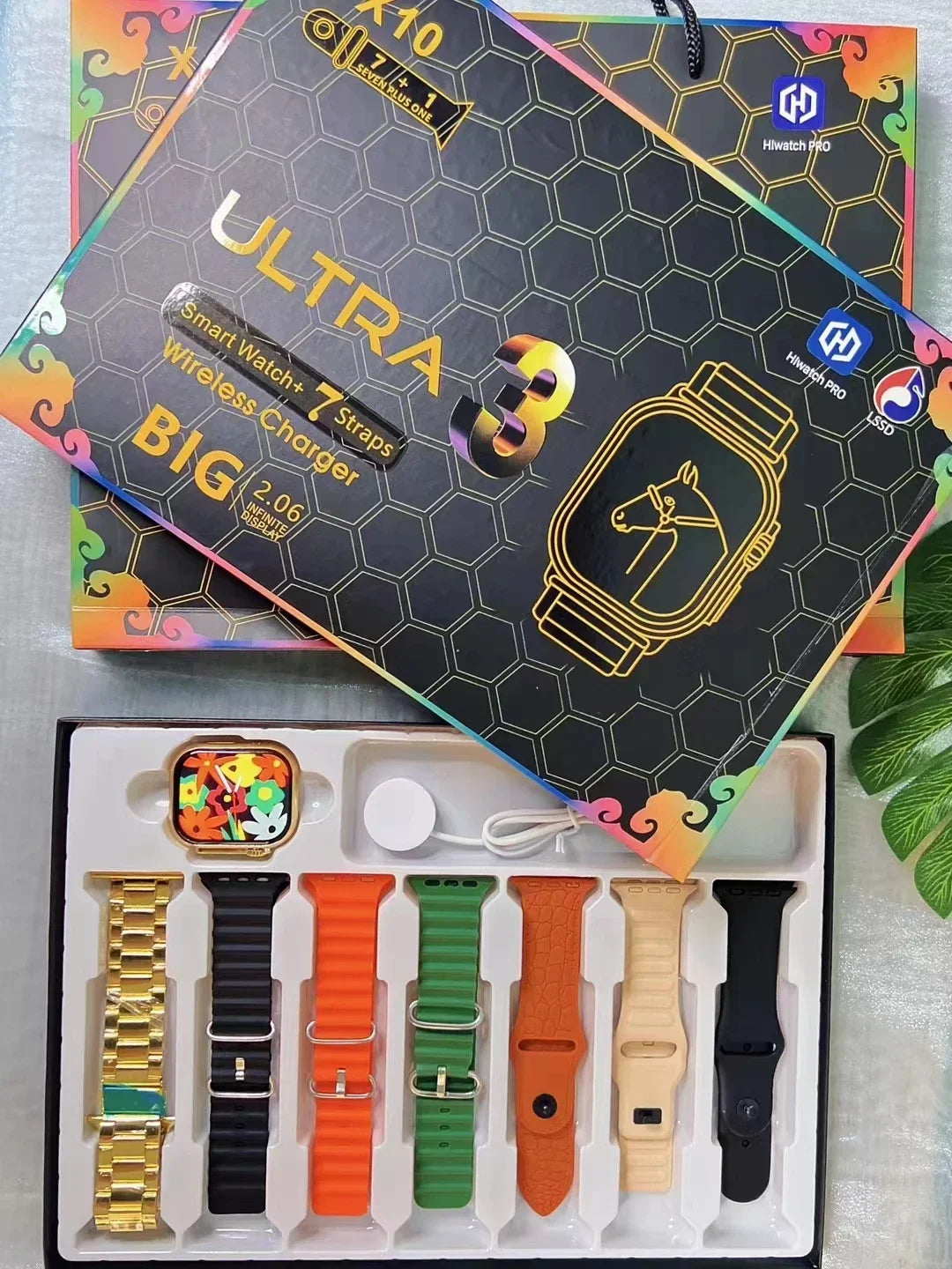 Đồng hồ thông minh X10 Ultra 3 thể thao, gọi Bluetooth