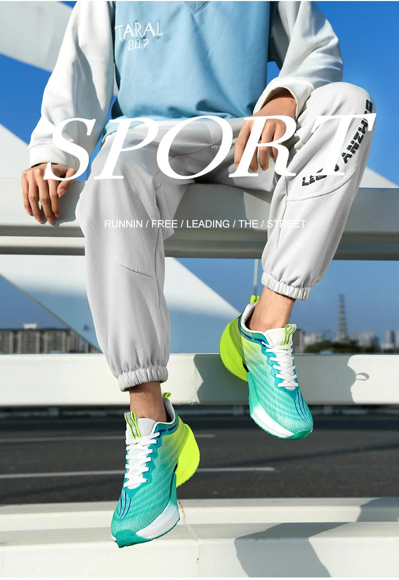 Giày Chạy Bộ Marathon 2025 Đệm Khí Siêu Nhẹ Nam Nữ