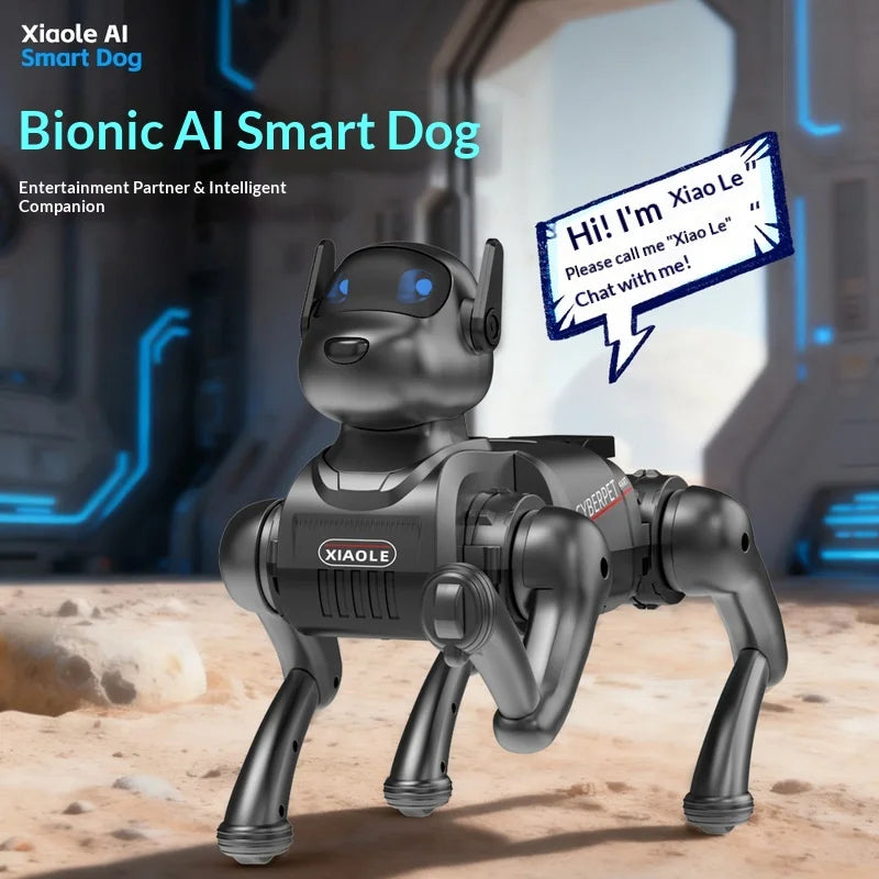 2026 New AI Smart Robot Dog Bionic Interactive Electronic Pet Toy Can Talk Sing Dance Kids Educational Companion Playmate - Daisan Mart
