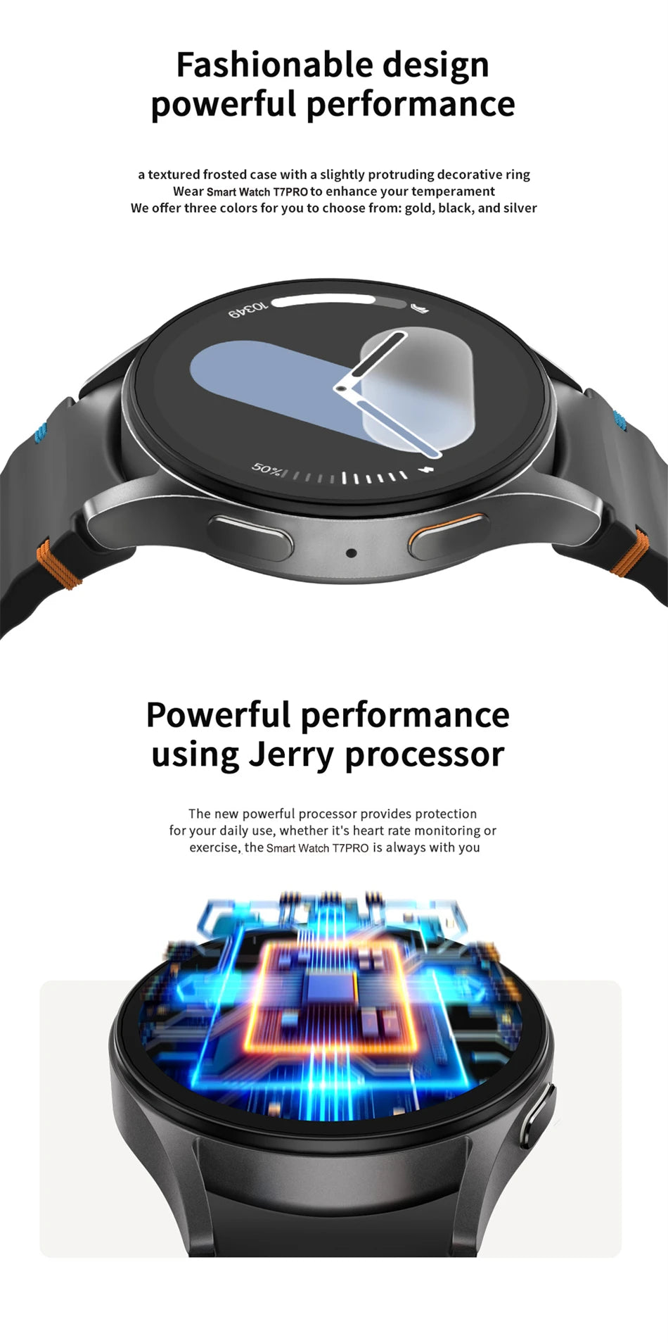 Smartwatch 2025 Chống Nước, Cảm Ứng Siêu Việt