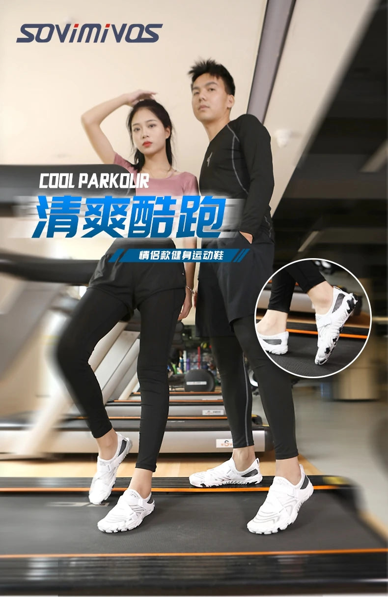 Giày Chạy Bộ Tối Giản Nam Nữ Đế Mỏng Rộng Ngón