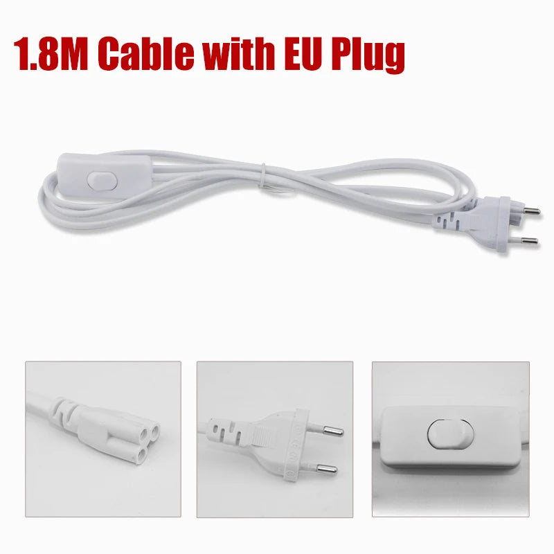 Đèn Led Tuýp Dài 220V Gắn Trần Dây Cho Phòng Ngủ