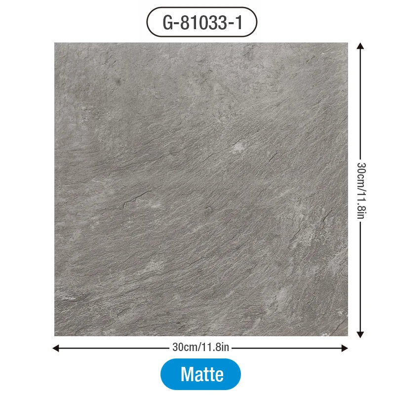 Simulated Marble Tile Floor Sticker PVC Waterproof Self-adhesive for Living room Toilet Kitchen Home Floor Decor 3d Wall sticker