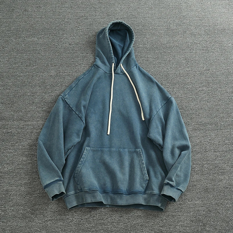 Áo Hoodie Nam Cotton Dày Túi Kangaroo Cá Tính Mới